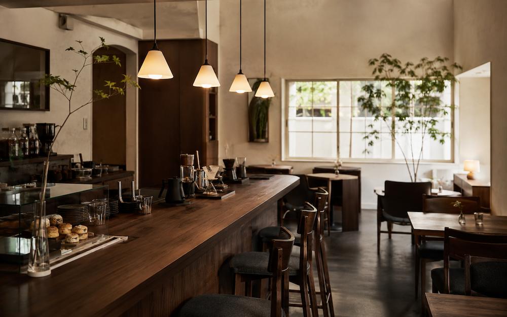 ARTRA GALLERY カフェ店内の様子